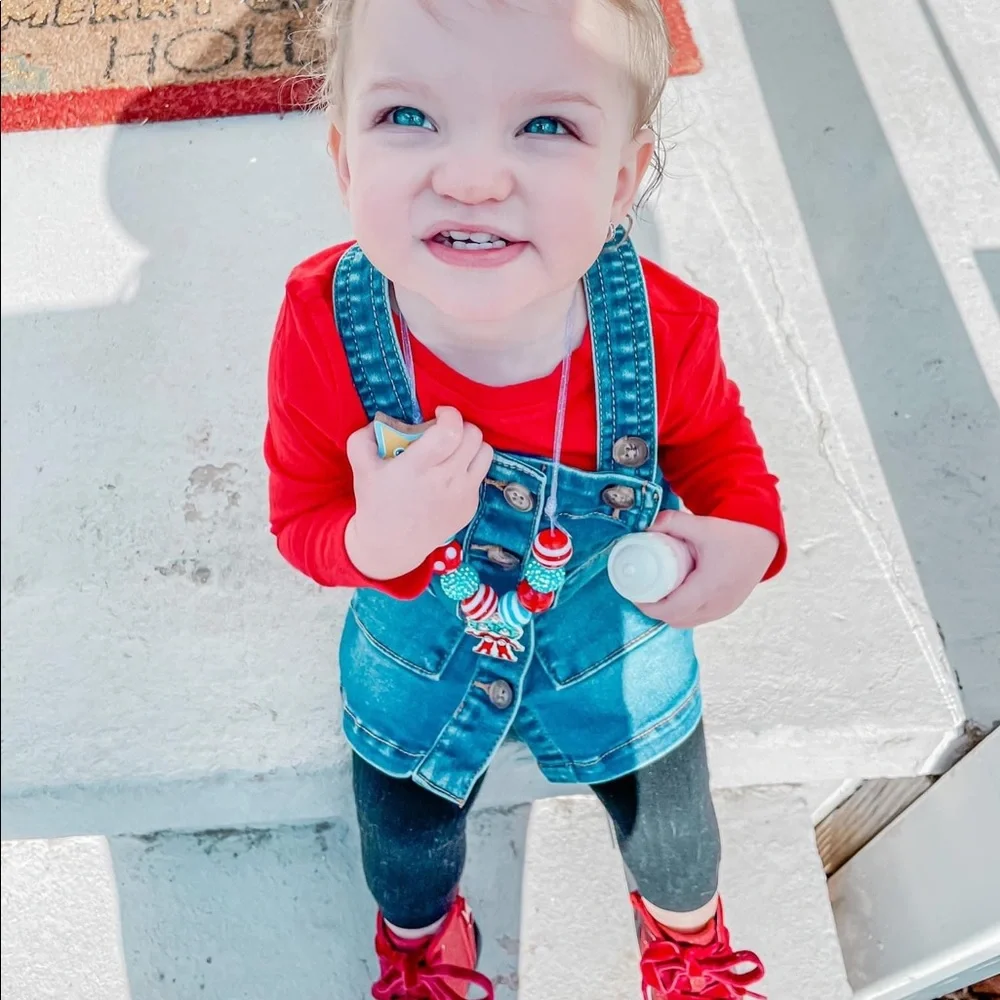 Thing 1 & 2 Dr. Seuss Adjustable Necklace